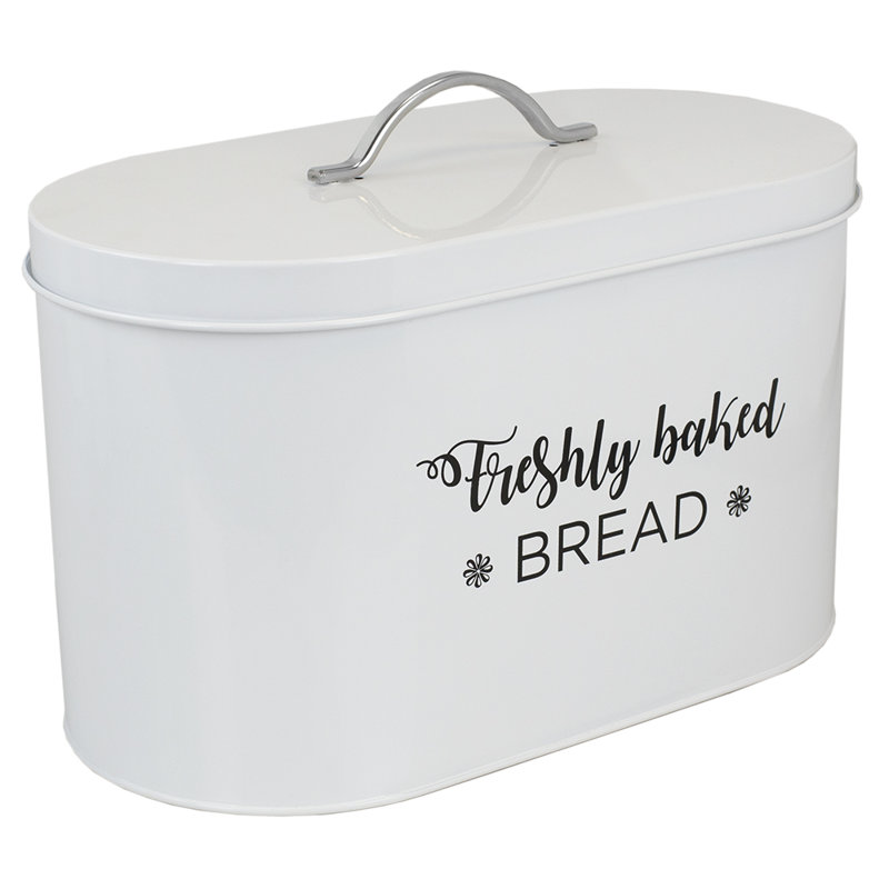 Red Barrel Studio® Garrin Tin Bread Box & Reviews Wayfair